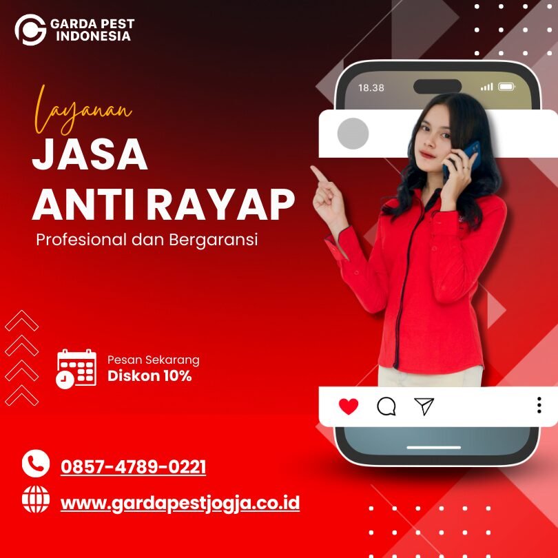 Biaya Basmi Rayap di Jogja
