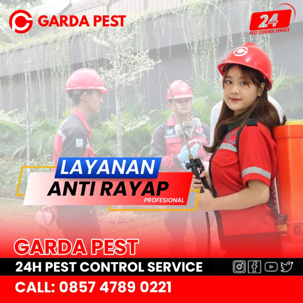 Jasa Anti Rayap Garut Profesional dari Garda Pest Control