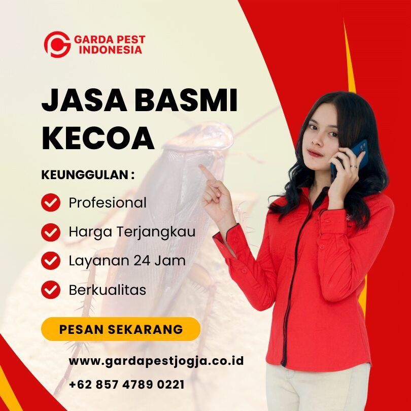 Jasa Pembasmi Kecoa di Kulon Progo Jogja Spesialis Rumah