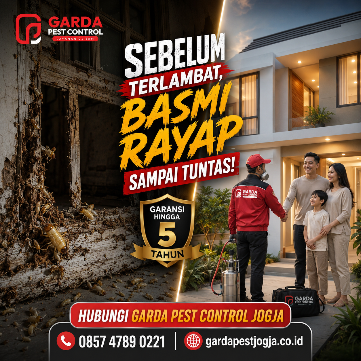 Harga Jasa Anti Rayap Jogja Murah & Efektif: Solusi Terbaik untuk Mengatasi Masalah Rayap