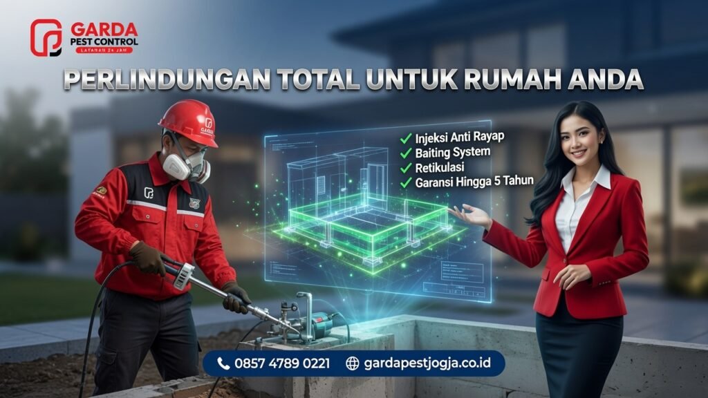 Jasa Pembasmi Rayap di Kota Yogyakarta Terbaik No.1