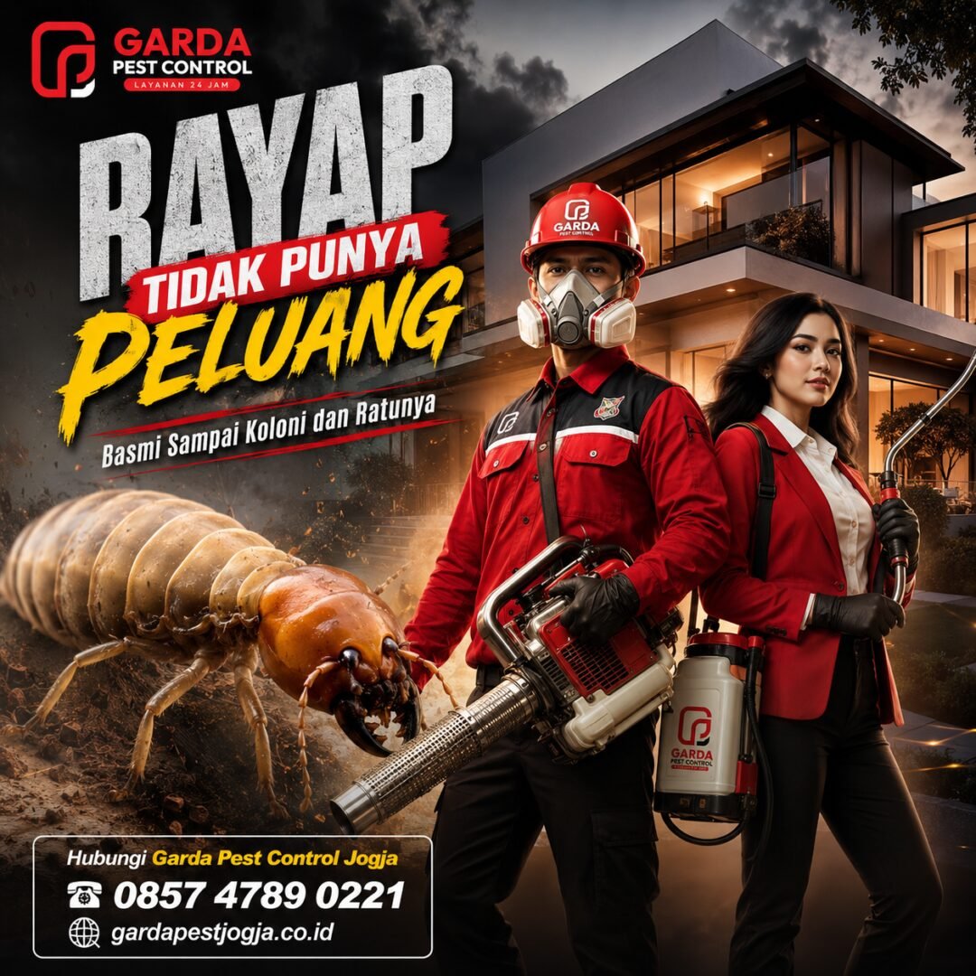Jasa Pembasmi Rayap Jogja: Musnahkan Rayap Seketika