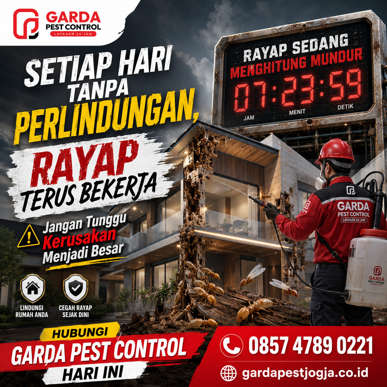 Jasa Anti Rayap Rumah Kayu Joglo Jogja: Solusi Perlindungan Kayu Tradisional dari Kerusakan