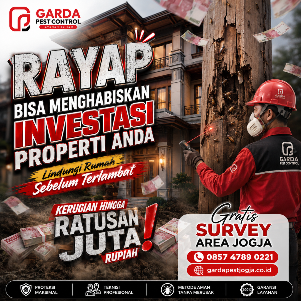 Jasa Pembasmi Rayap Jogja (D.I Yogyakarta)