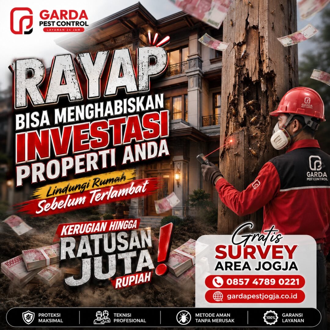 Jasa Anti Rayap Bantul: Solusi Tuntas Melindungi Properti dari Serangan Hama Kayu