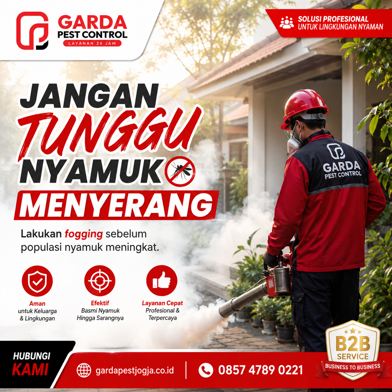 Garda Pest Control Jogja: Penyedia Jasa Fogging Nyamuk Jogja yang Profesional dan Terpercaya