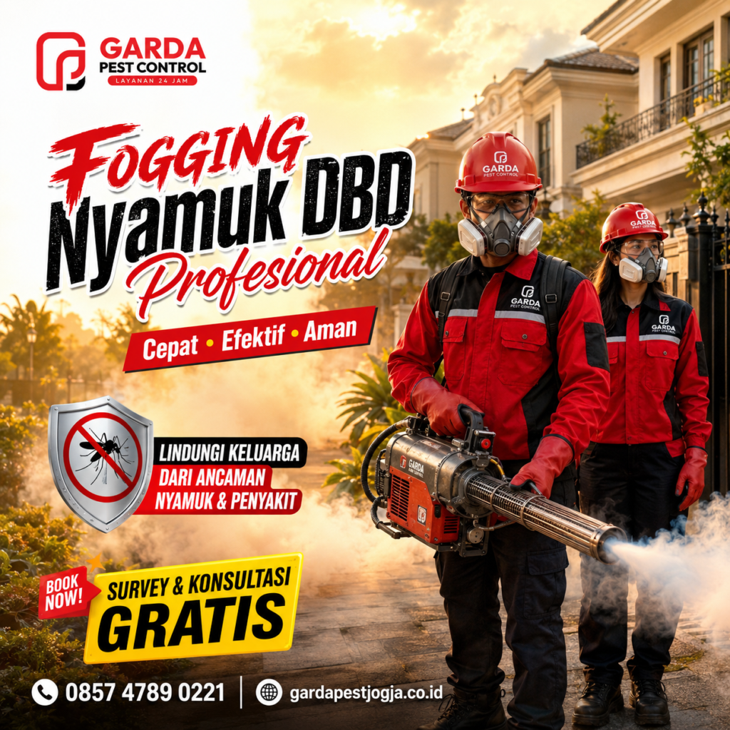 Biaya Fogging 1 RT di Kota Jogja Lebih Terjangkau di Garda Pest