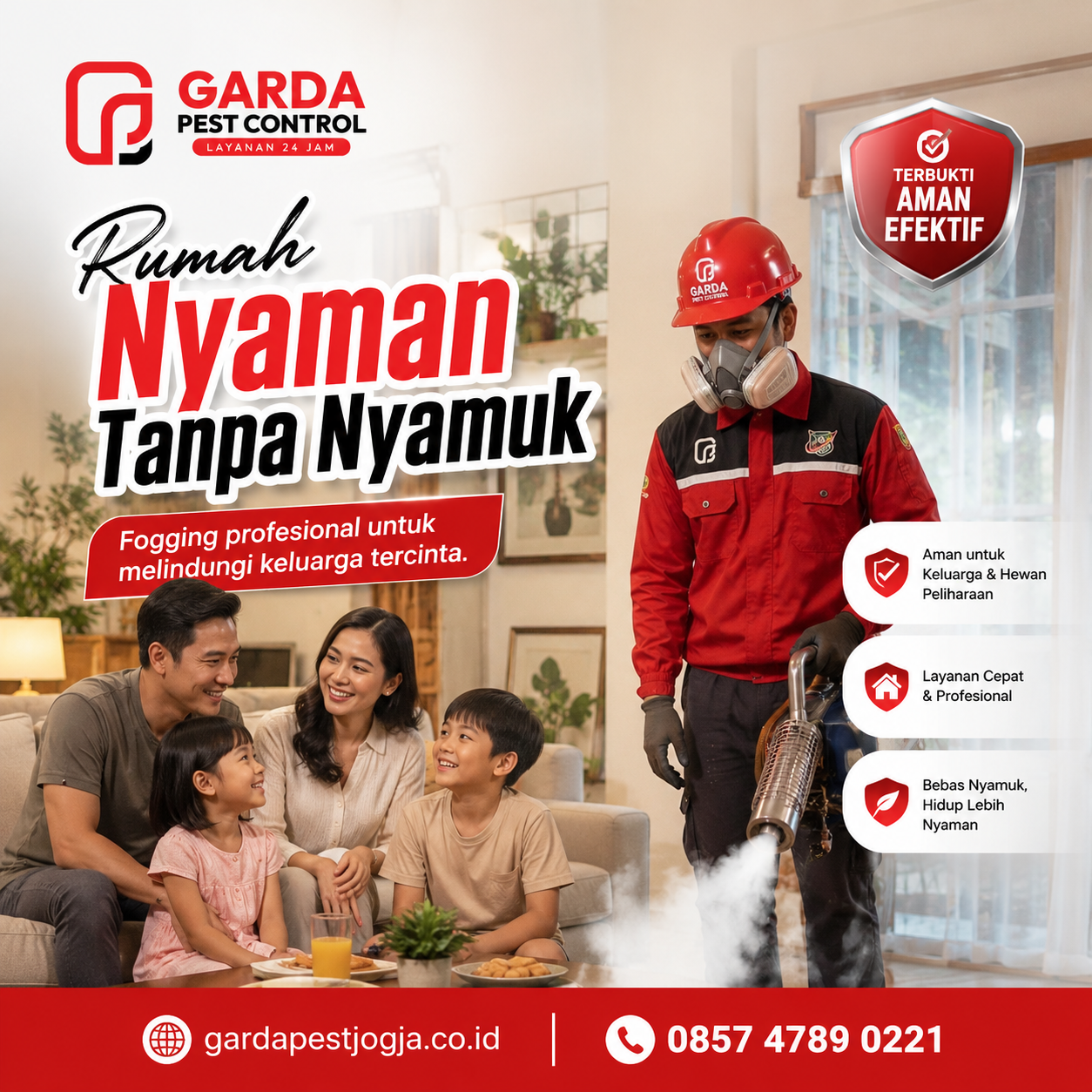 Garda Pest Control Jogja: Solusi Profesional Jasa Semprot Nyamuk Jogja untuk Hunian Aman