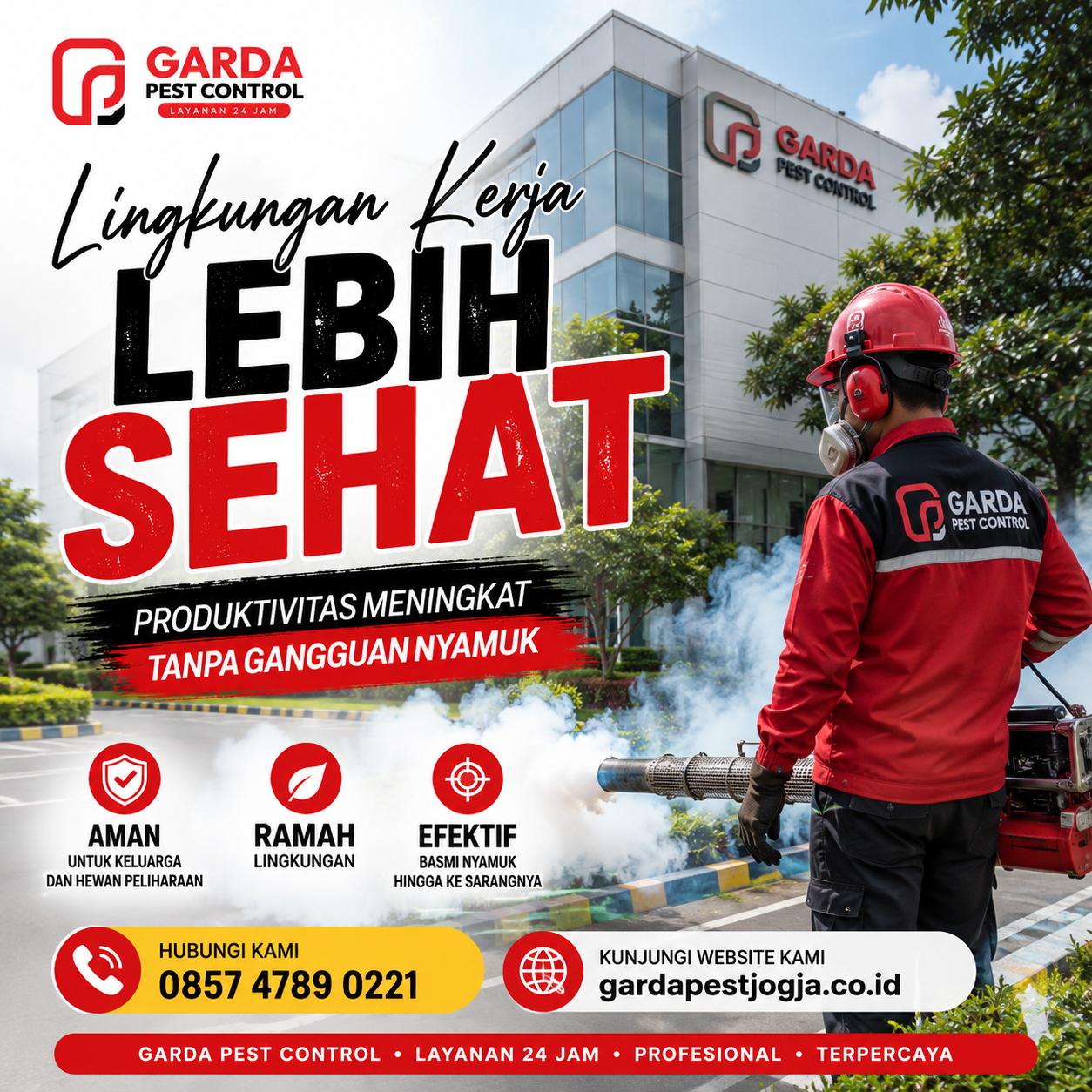 Jasa Penyemprotan Nyamuk Jogja: Solusi Efektif Pengendalian Hama Nyamuk Oleh Garda Pest Control
