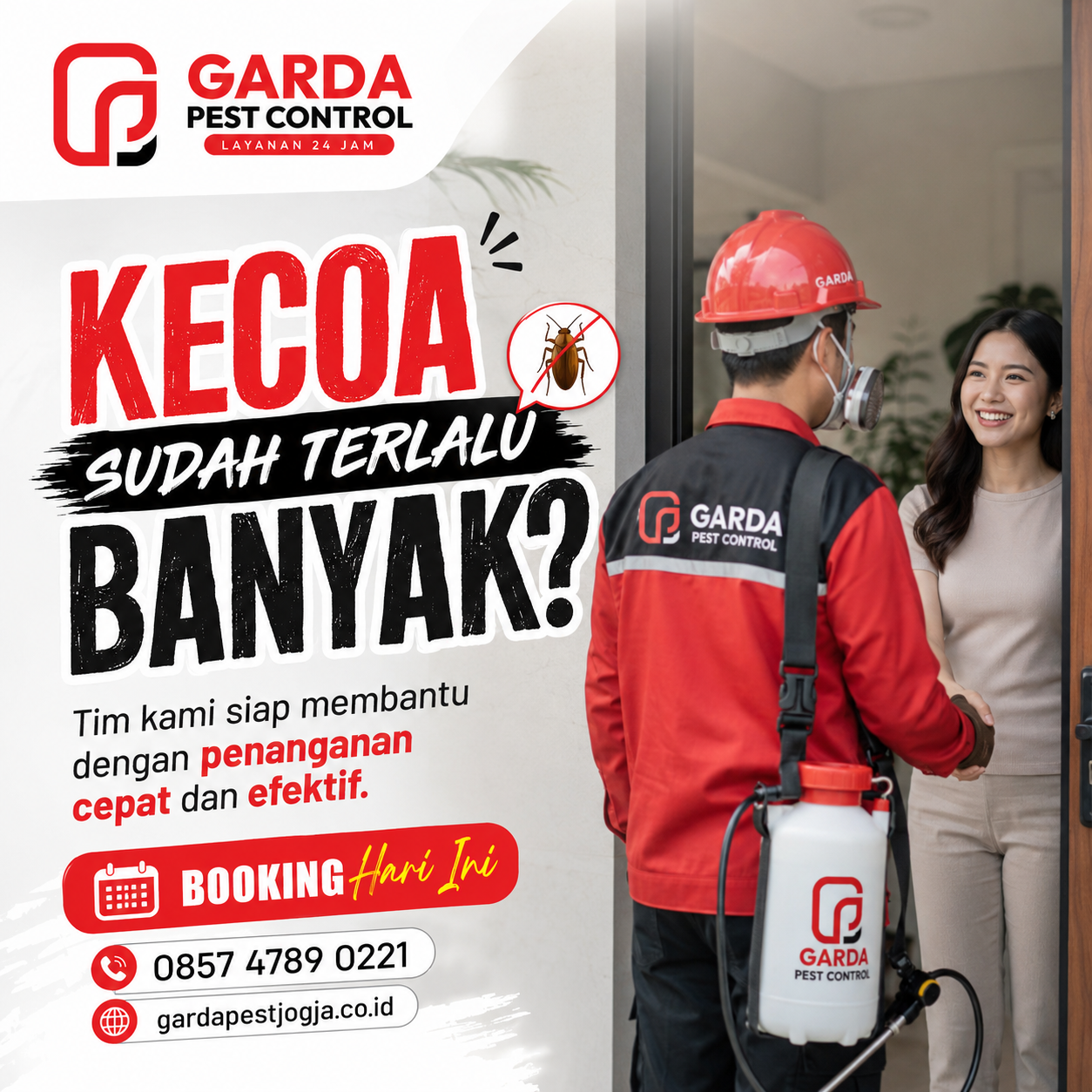Jasa Pembasmi Kecoa Rumah Jogja: Mengatasi Serangan Kecoa Secara Profesional