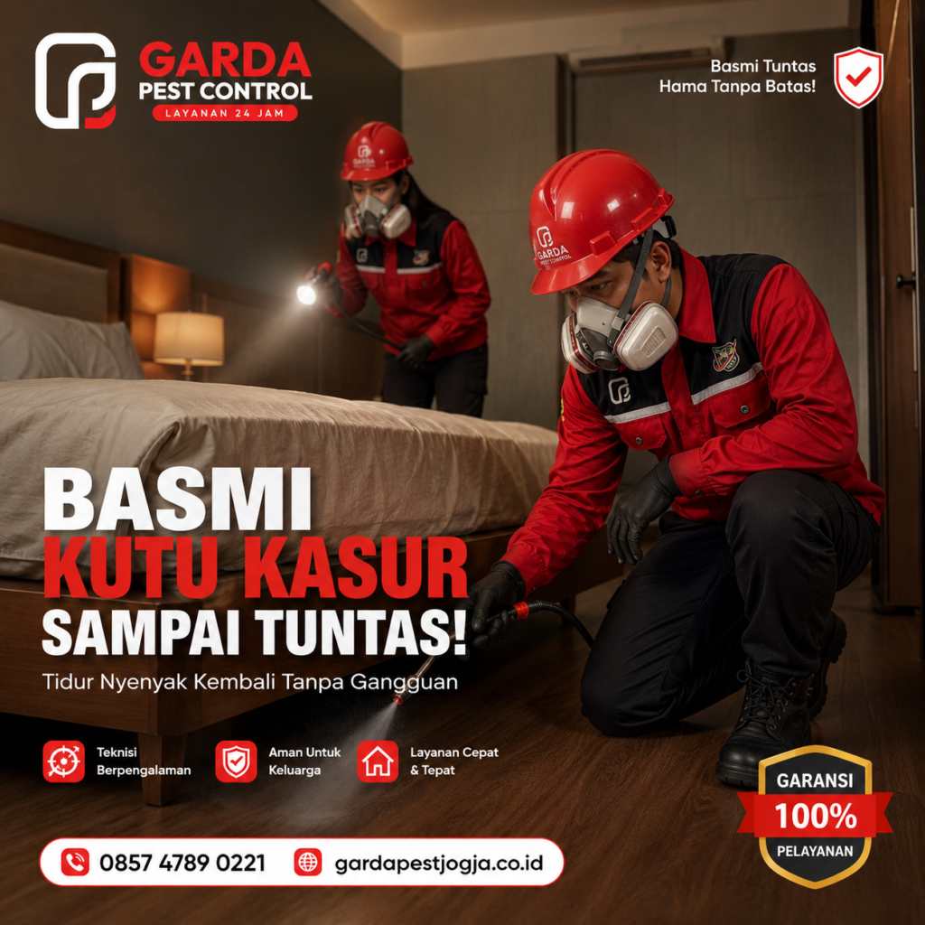 Biaya Jasa Pembasmi Kutu Kasur di Jogja